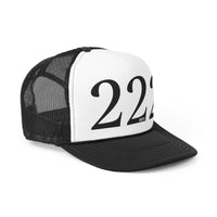 Your Fave Travel Merch | 222 Angel Number "Hope" Trucker Cap (Adjustable + Breathable Mesh Back)