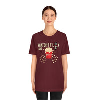 Buy Martian Merch ™ | Watch Flix & Chill Unisex T-Shirt