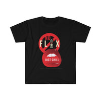 Buy Martian Merch ™ | No Flix Just Chill Unisex Soft T-Shirt