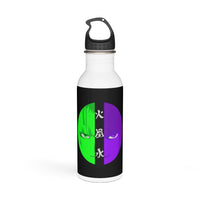 Buy Martian Merch ™ | AguaFuega 20oz Stainless Steel Water Bottle (GreenPurple Version)