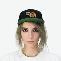 Buy Martian Merch ™ | Waffle Mami "If You're Gonna Be A Problem..." Unisex Flat Bill Hat