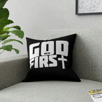 Soft Broadcloth Display Art | God First