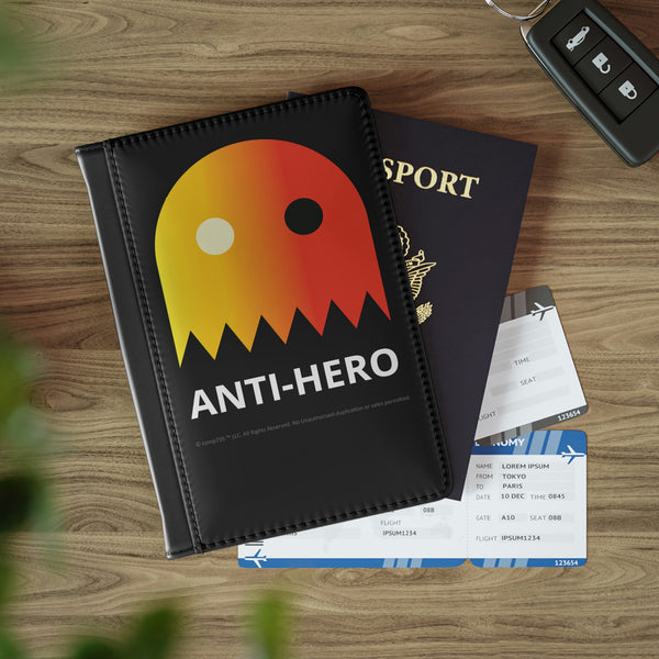 Your Fave Vegan Leather Passport Cover |  Stages Of A Hero (Anti-Hero) Version | w/ RFID Blocking Technology