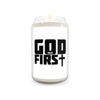 Buy Martian Merch ™ : M6 | 33 ™ God First Vegan 80 Hour Candle, 13.75oz (White Background)