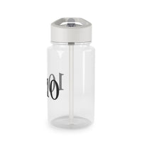 Your Fave Travel Merch | 10:10 Angel Number "Protection" Shatter-Resistant BPA-Free Water Bottle + Straw (Biodegradeable)