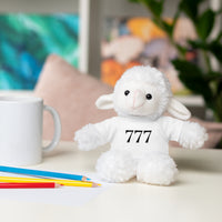 Your Fave Travel Merch | 777 Angel Number Travel Plushie w/ White Tee (Various Animals To Choose From)