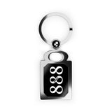 Your Fave Travel Merch | 888 Angel Number "Abundance" Key Ring