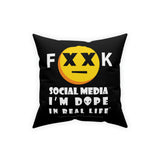 Soft Broadcloth Display Art | A Side : FxxK Social Media | B Side : MARTIAN