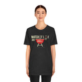 Buy Martian Merch ™ | Watch Flix & Grill Unisex T-Shirt