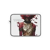 Buy Martian Merch ™ | "Femininity Is A Balance..." Laptop Sleeve (Rojo)