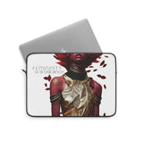 Buy Martian Merch ™ | "Femininity Is A Balance..." Laptop Sleeve (Rojo)