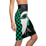 Buy Martian Merch ™ | Tan-Ish Women's Pencil Skirt (Spandex)