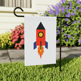 Planetary Perk Rocket Garden & House Banner